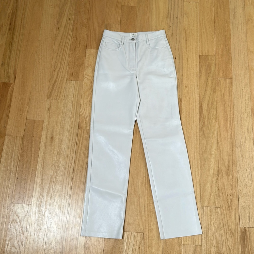 Aritzia leather pants